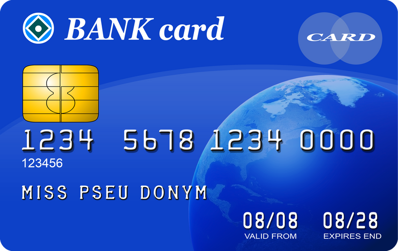 Isolated Credit Card